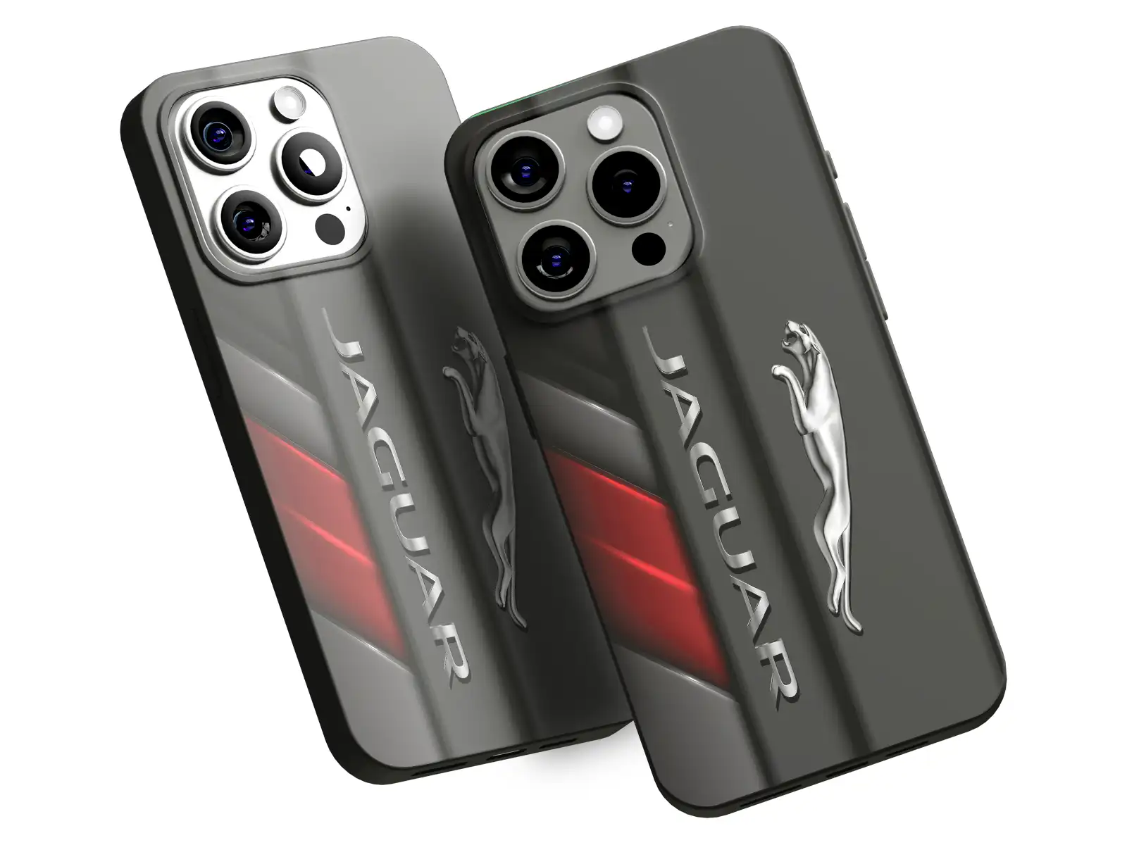 Jaguar Housse Silicone Smartphone Style Limitée Élégante